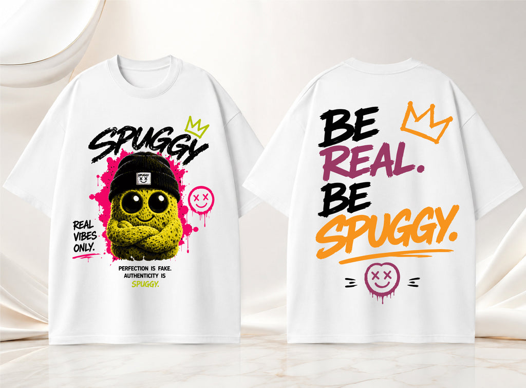 Spuggy T-Shirt Bianca Soft But Unstoppable