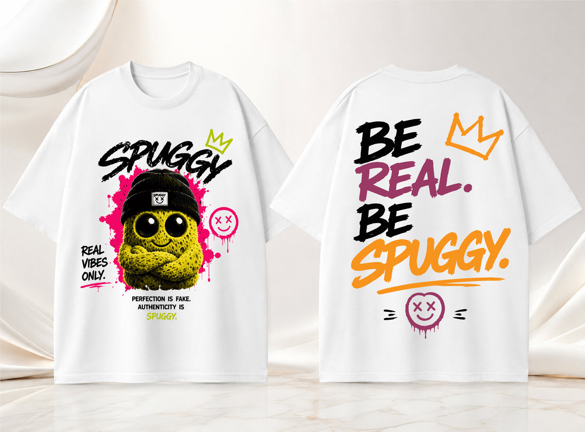 Spuggy T-Shirt Bianca Soft But Unstoppable